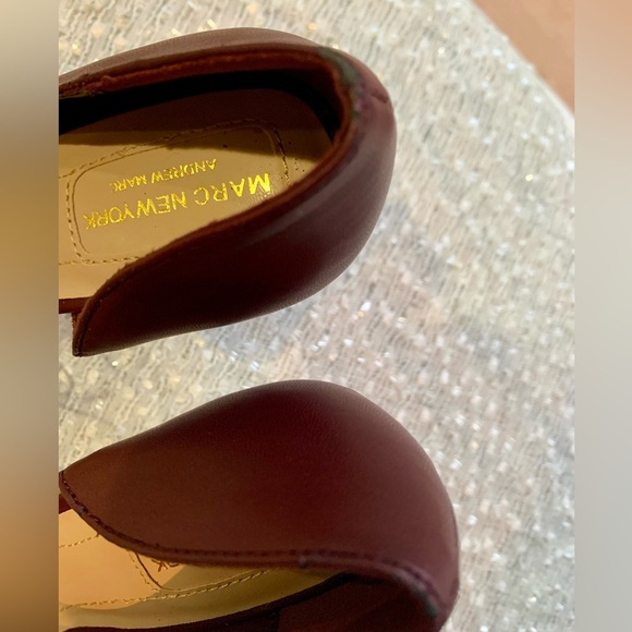 Marc New York Burgundy Heels NEW - 6 - Picture 11 of 11
